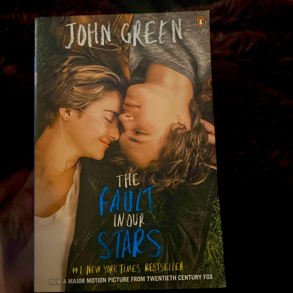 THE FAULT IN OUR STARS, JOHN GREEN, movie cover